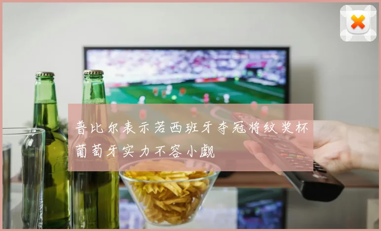普比尔表示若西班牙夺冠将纹奖杯葡萄牙实力不容小觑